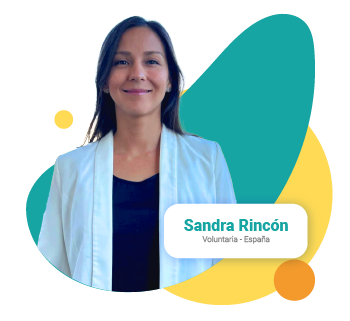 voluntaria internacional